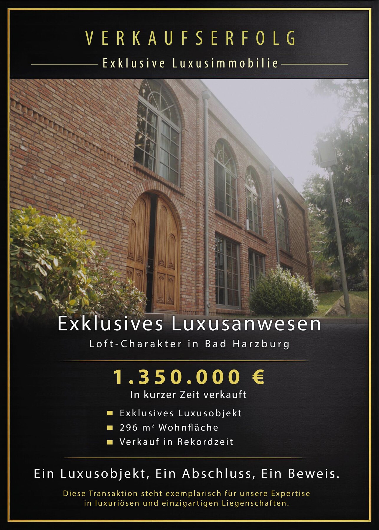 Verkaufserfolg exklusives Luxusanwesen in Bad Harzburg