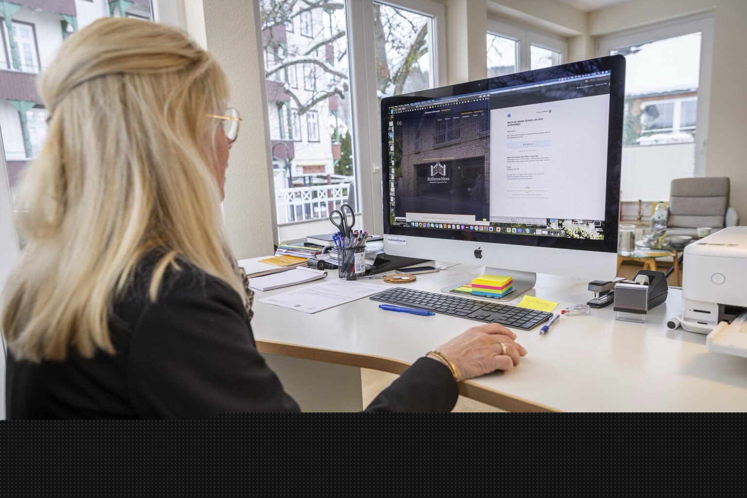 Persönliche Arbeit im Rothenschloss Büro