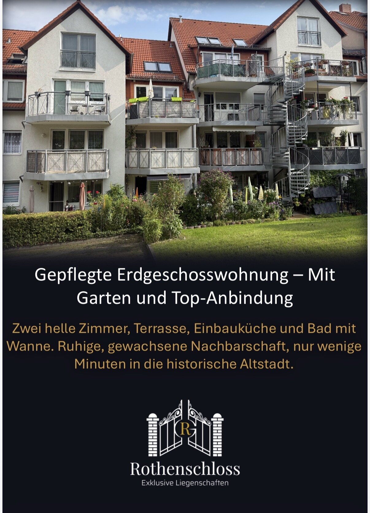 Erdgeschosswohnung in Halberstadt