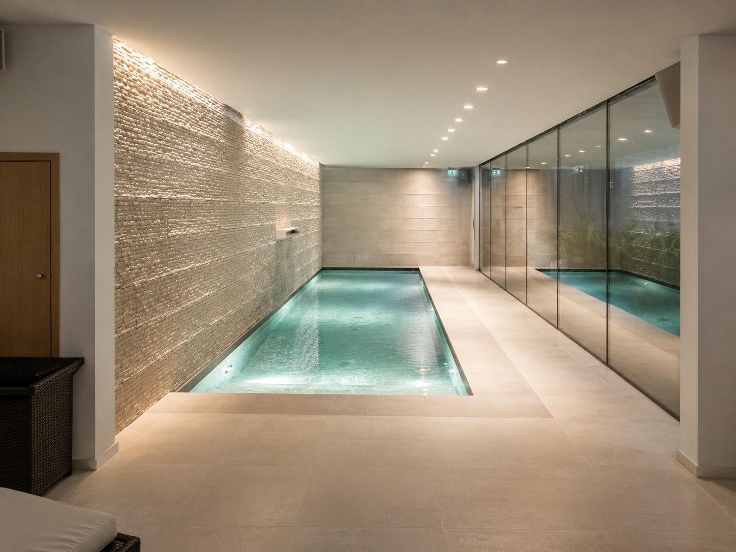 Spa-Bereich der Villa am Ruhrufer